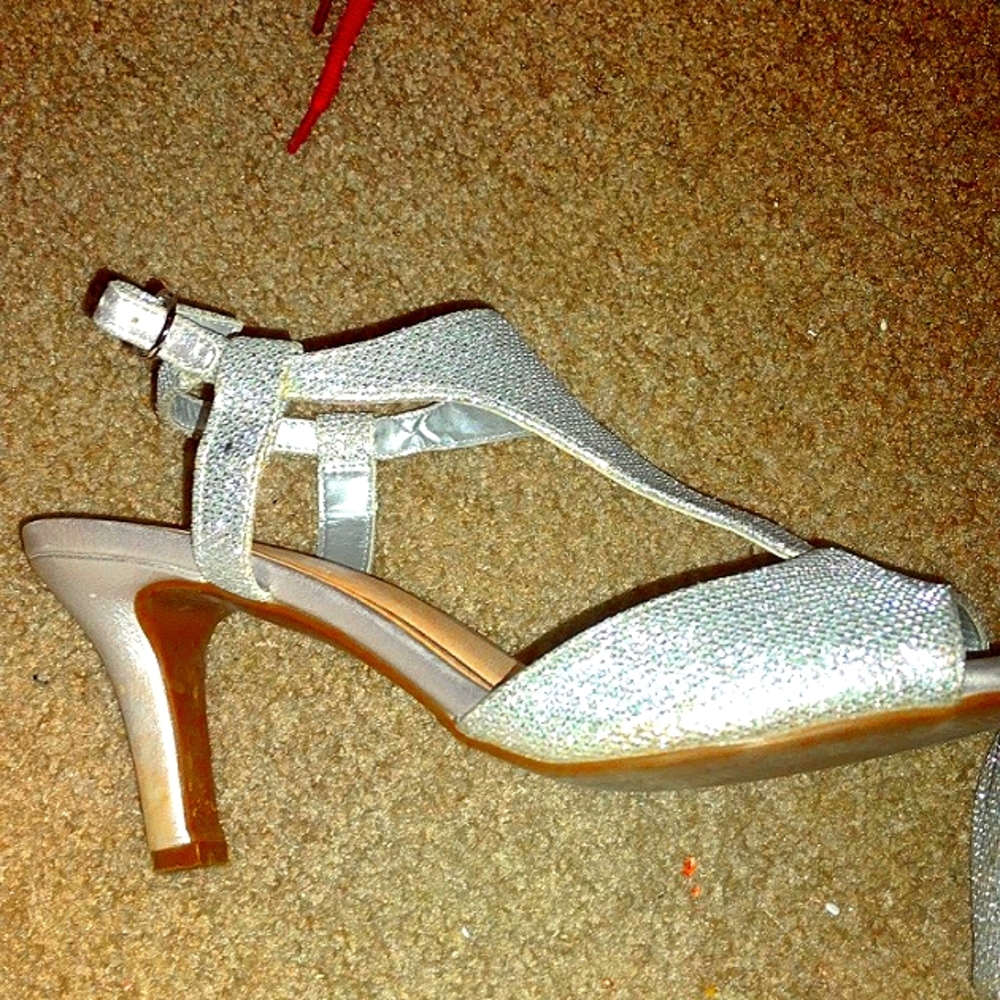 Marbella sparkling short heels